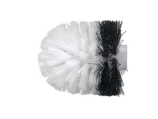 [90324229 1624206] Kleine Wolke Ersatzbürstenkopf 1 Stück, Schwarz/Weiss
