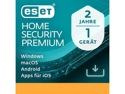 [90324231 1641225] ESET HOME Security Premium Vollversion, 1 User, 2 Jahre