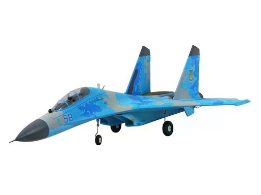 [90324279 1643806] Amewi Impeller Jet XFly SU-27 50 mm Twin EDF Blau, PNP