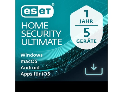 [90324292 1641231] ESET HOME Security Ultimate Vollversion, 5 User, 1 Jahr