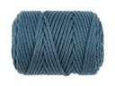 Glorex Wolle Makramee Rope gedreht 85 m x 5 mm, 500g, Türkis