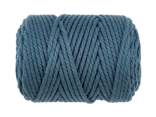 [90324508 1645185] Glorex Wolle Makramee Rope gedreht 85 m x 5 mm, 500g, Türkis