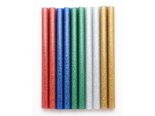 [90324531 1645213] Glorex Klebestick mit Glitter 7.5 x 100 mm , 10 Stück
