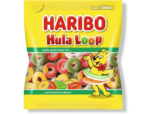 [90324619 1639717] Haribo Gummibonbons Hula Loop 200 g