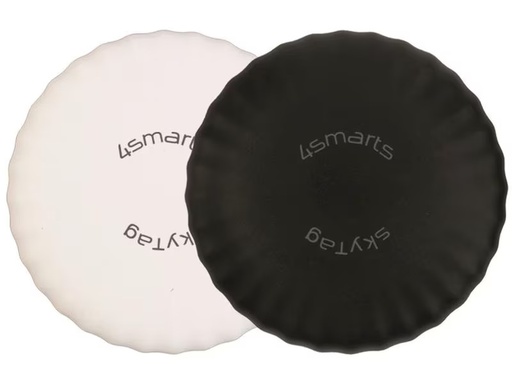 [90324688 1588389] 4smarts Schlüsselfinder SkyTag Slim 2er Set schwarz, weiss