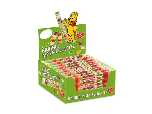 [90324710 872291] Haribo Kaubonbon Mega-Roulette sauer 40 x 45 g