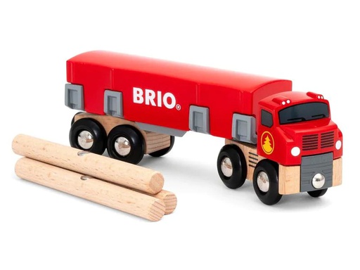 [90005230 1069273] BRIO BRIO World Holztransporter mit Magnetladung