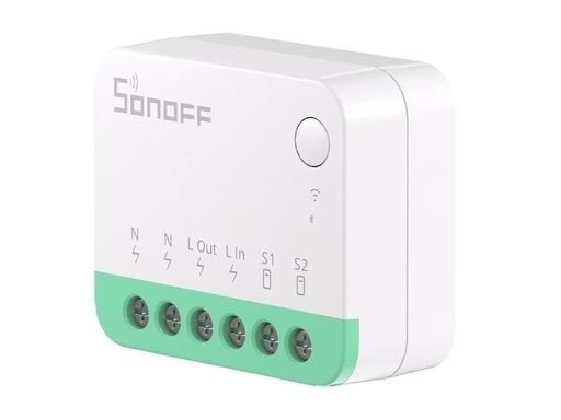[90324993 1646434] SONOFF WLAN-Lichtaktor MINIR4M, 10A 2400 W, 1-fach