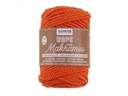 Glorex Wolle Makramee Rope gedreht 63 m x 3 mm, 250g, Neonorange