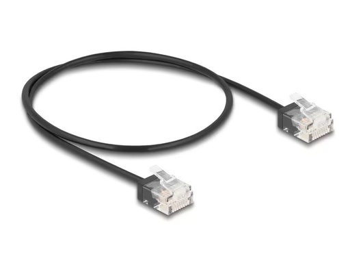 [90325022 1648423] Delock Patchkabel Cat 6, UTP, 1 m, Schwarz