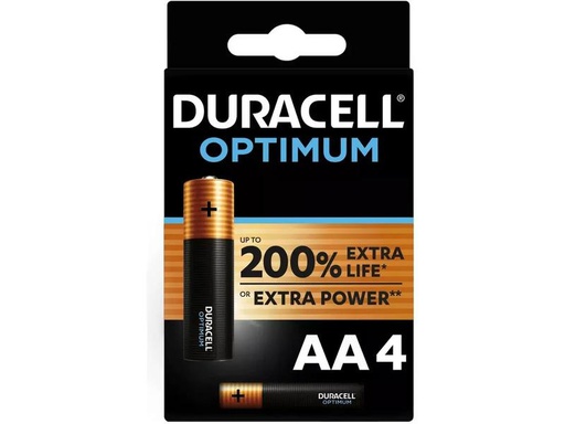[90325038 1648459] Duracell Batterie Optimum MN1500 4 Stück