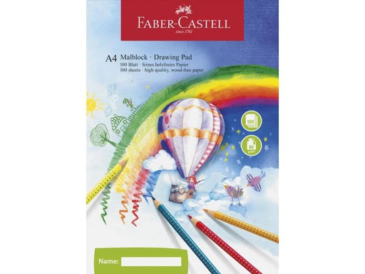[90052543 1036365] Faber-Castell Malblock A4 100 Blatt