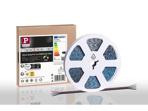 [90325171 1634667] Paulmann Pro LED Strip Silver P75 830 5m 121W 700 lm/m 84LEDs/m RGBW