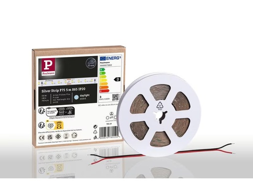 [90325202 1634666] Paulmann Pro LED Strip Silver P75 865 5m 23W 750 lm/m 96LEDs/m 6500K