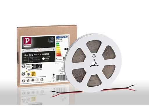 [90325261 1634674] Paulmann Pro LED Strip Silver P75 840 10m 42W 750 lm/m 96LEDs/m 4000K