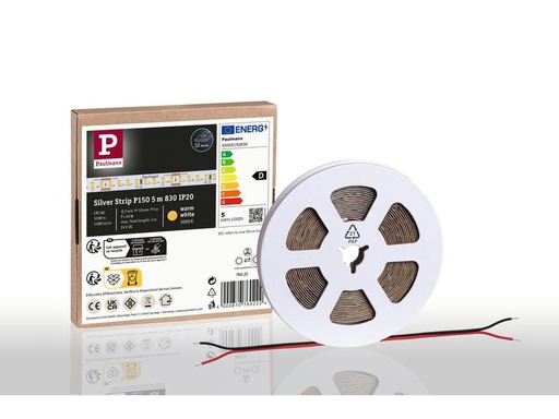 [90325283 1634669] Paulmann Pro LED Strip Silver P150 830 5m 50W 160LEDs/m 3000K