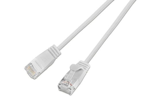 [90052588 353748] SLIM Slimpatchkabel RJ-45 - RJ-45, Cat 6, UTP, 0.5 m, Weiss