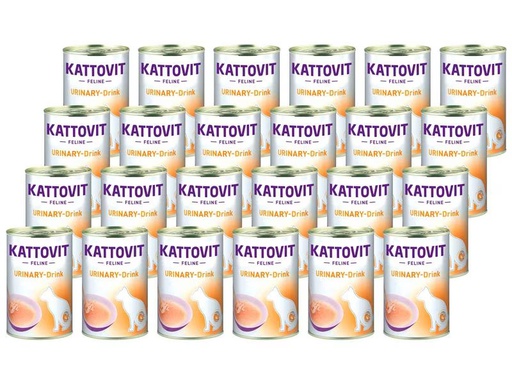 [90325316 1604894] Kattovit Katzen-Snack Urinary Drink, 24 x 135 ml