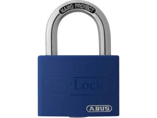 [90052621 1169277] Abus Vorhängeschloss T65AL/40 Blau Aluminium