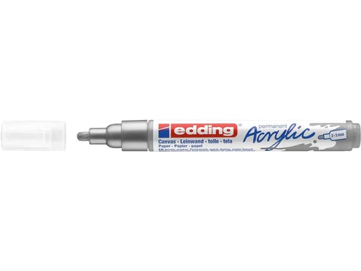 [90052695 1163538] edding Acrylmarker 5100 Medium, Silber