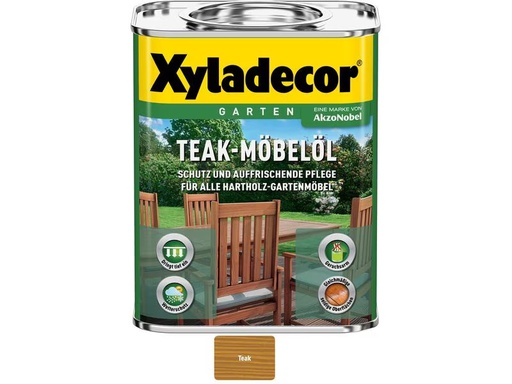 [90325695 1493119] Xyladecor Teak-Möbelöl Teak, 750 ml