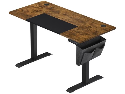[90325812 1633786] Songmics Tischgestell mit Platte 120 x 60 cm, Vintagebraun-Schwarz