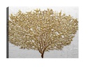 Wallxpert Bild Golden Tree 70 x 100 cm