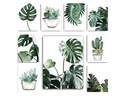 Wallxpert Bild Pflanzen 9 Teile