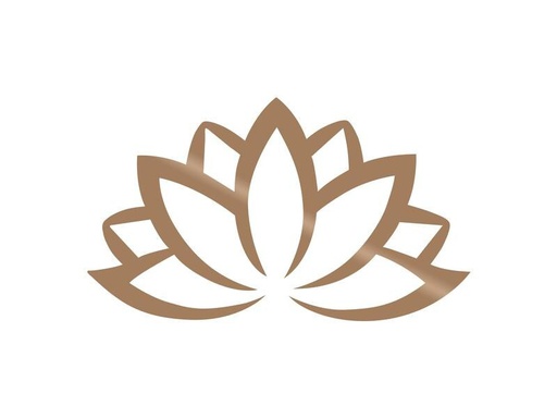 [90325921 1642129] Wallxpert Wanddekoration Lotus Flower 60 x 35 cm