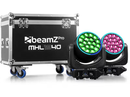 [90326031 1652051] BeamZ Pro Moving Head MHL1940 Set