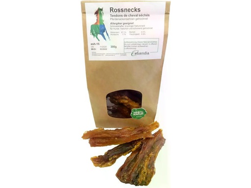 [90326094 1649155] essendia Kausnack Pferdenecks, 300 g