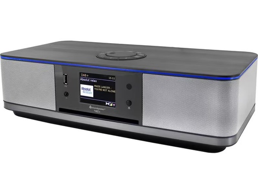 [90326173 1647587] soundmaster DAB+ Radio ICD2023SW Silber