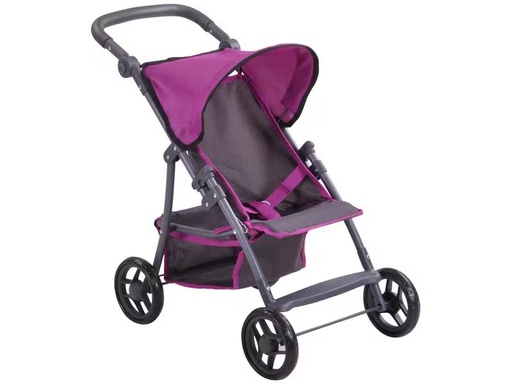 [90326200 1653233] Knorrtoys Puppenbuggy Liba – tec purple