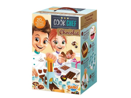 [90052751 964296] Buki Backformen-Set Cook Chef  Schokolade