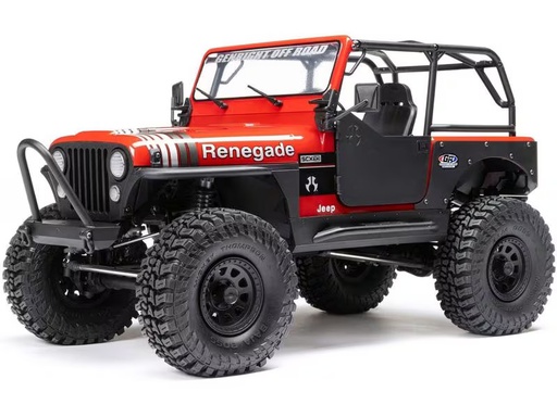 [90326245 1651900] Axial Scale Crawler SCX10 III Jeep CJ-7 Rot, ARTR, 1:10