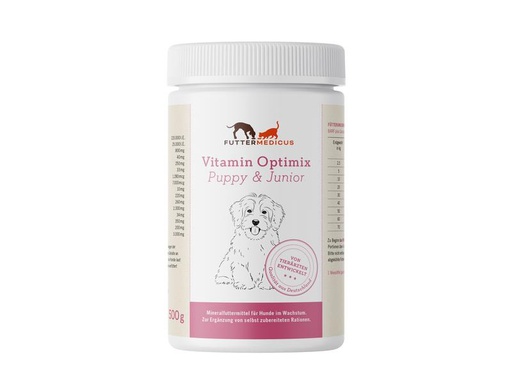 [90326288 1649242] Futtermedicus Puppy &amp; Junior Vitamin-Optimix, 500 g