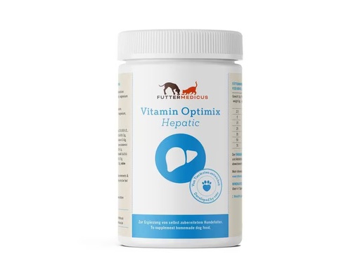 [90326313 1649237] Futtermedicus Hunde-Nahrungsergänzung Hepatic Vitamin-Optimix, 500 g