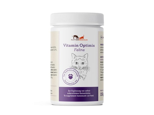 [90326329 1649234] Futtermedicus Katzen-Nahrungsergänzung Feline Vitamin-Optimix, 150 g