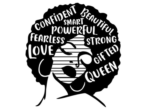 [90326331 1642124] Wallxpert Wanddekoration Love Fearless Smart 64 x 70 cm