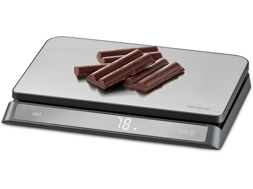 [90326400 1653177] Trisa Küchenwaage Elite Scale Silber