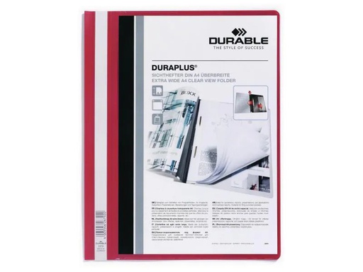 [90052775 750154] DURABLE Schnellhefter Duraplus Rot