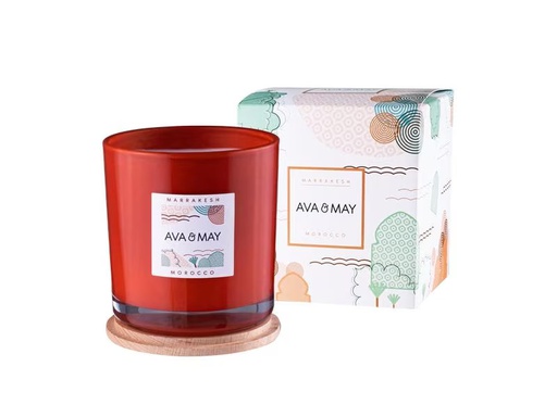 [90326496 1649753] AVA &amp; MAY Duftkerze Marrakesh 500g