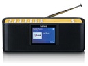 Lenco DAB+ Radio PDR-045 Bambus/Schwarz