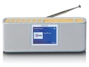 Lenco DAB+ Radio PDR-046 Bambus/Weiss