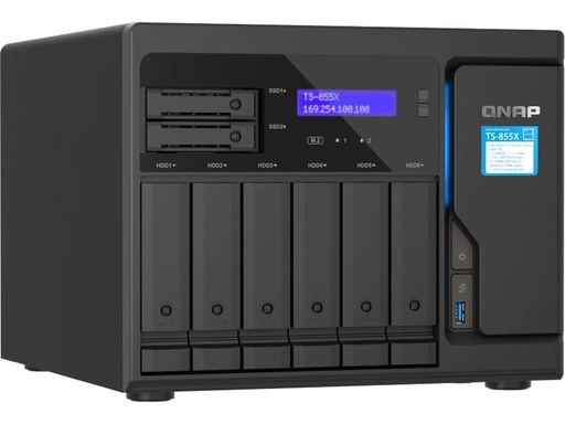 [90326596 1635589] QNAP NAS TS-855X-8G 6+2-bay