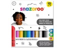 Snazaroo Zubehör Schminkstifte farbig, 12 Stück