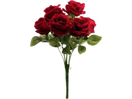 [90327015 1645294] Dekomat AG Kunstblume Rosen Rot