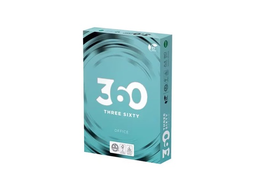 [90327037 1600906] 360 Kopierpapier Office A4, Weiss, 80 g/m², 1 Palette