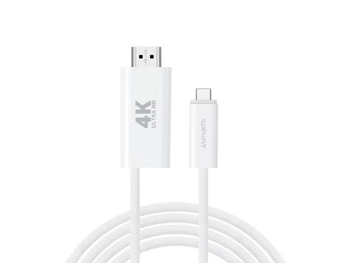 [90327114 1654543] 4smarts Kabel 4K 60Hz, PD 100W USB Type-C - HDMI, 2 m