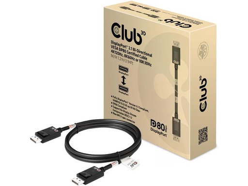 [90327189 1652410] Club 3D Kabel CAC-1091 DisplayPort - DisplayPort, 1.2 m